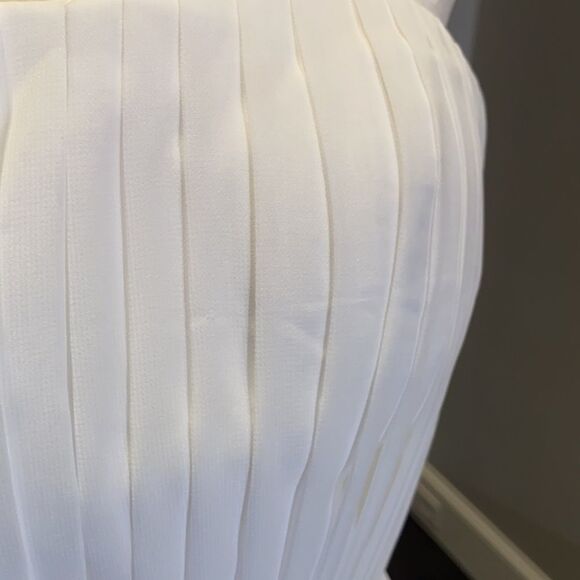 Women’s Elegant Ivory Short Prom Party Formal Dress Size S NWT **READ FLAW - Picture 4 of 11